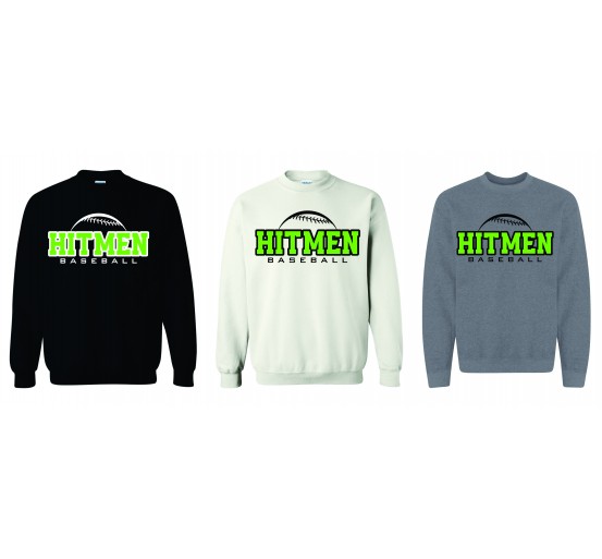 Hitmen Baseball Gildan® - Heavy Blend™ Crewneck Sweatshirt